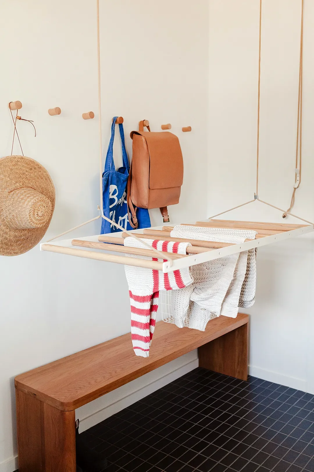 This Ceiling Drying Rack Is the Laundry Upgrade You Didn’t Know You Needed