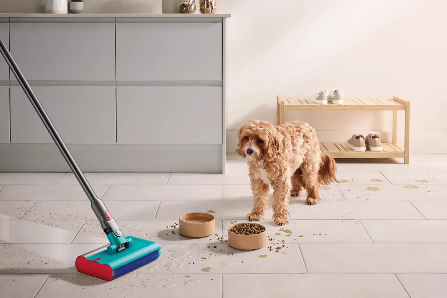 Dyson’s New Wet-Dry Vac Wants to Make Mopping Feel Less Like Punishment