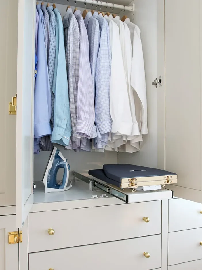 I Found a Retractable Ironing Board That Hides in My Closet Like a Secret Agent