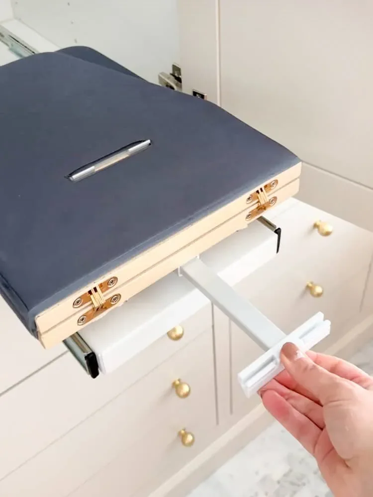 I Found a Retractable Ironing Board That Hides in My Closet Like a Secret Agent
