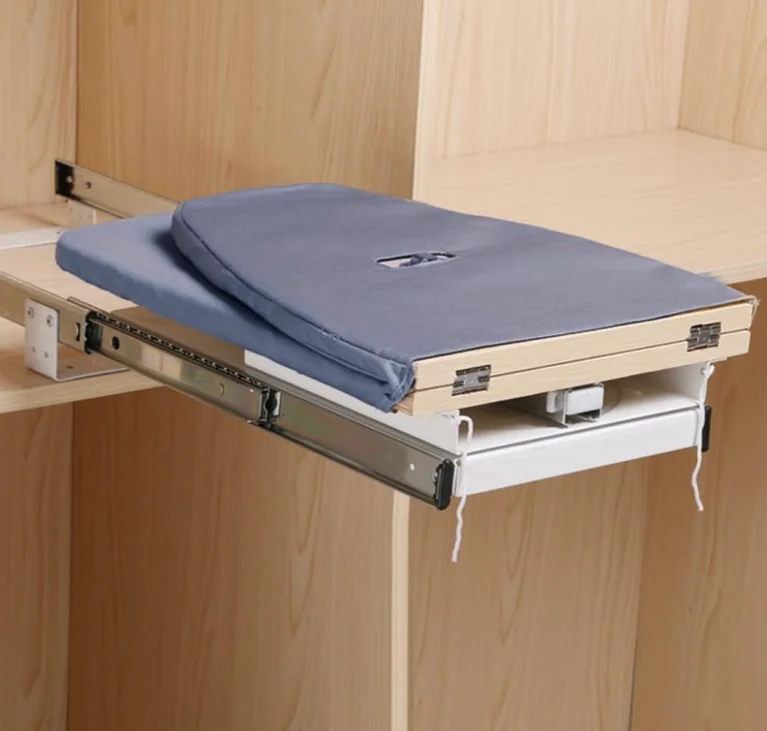 I Found a Retractable Ironing Board That Hides in My Closet Like a Secret Agent
