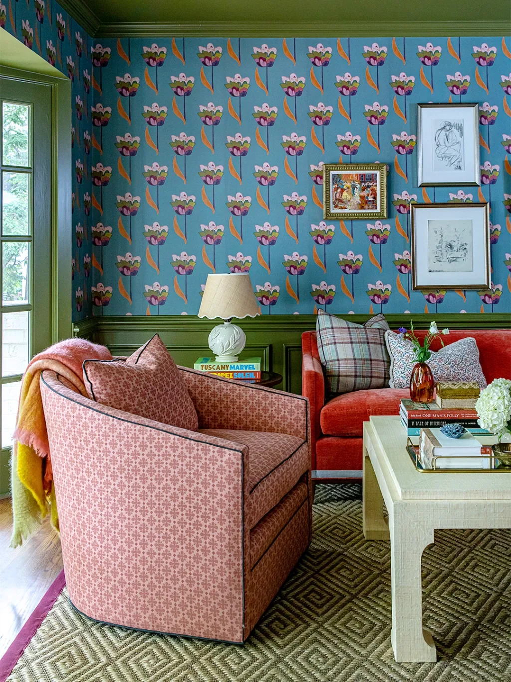 This Designer’s Secret Weapon Makes White Sofas and Small Children Coexist