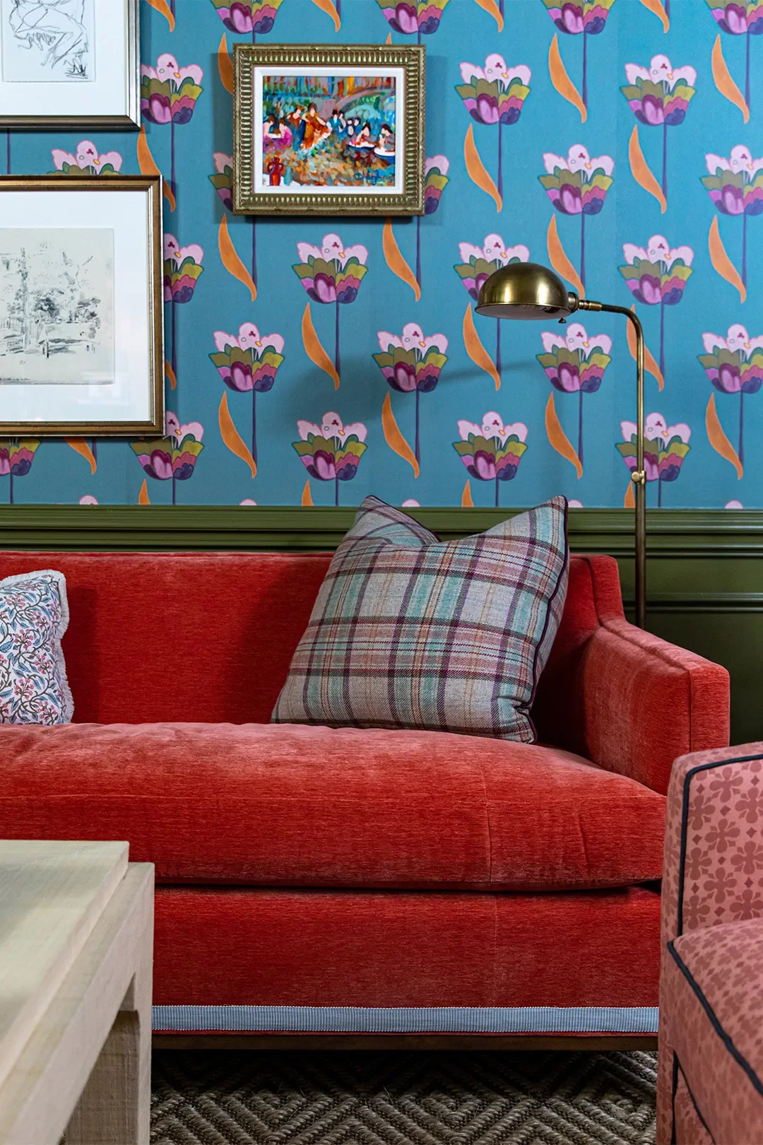 This Designer’s Secret Weapon Makes White Sofas and Small Children Coexist