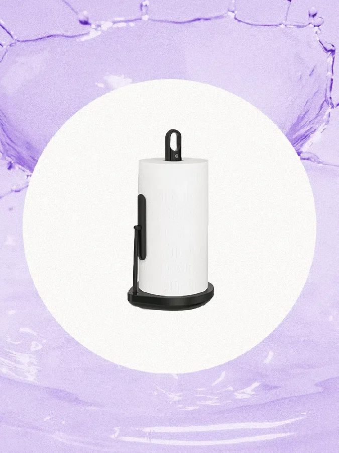 This Fancy Paper Towel Holder Wants to Be Your New Counter-Cleaning Sidekick